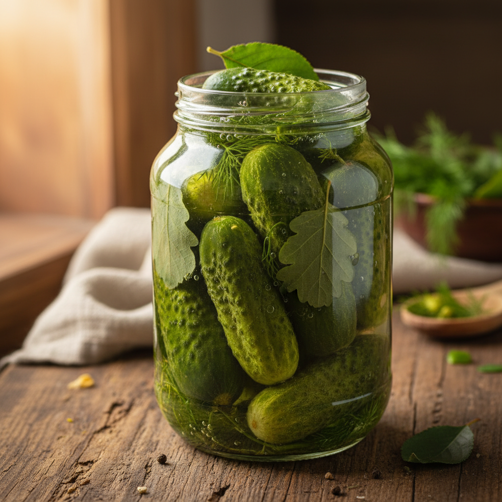Kaip marinuoti agurkus, kad jie išliktų traškūs žiemą?