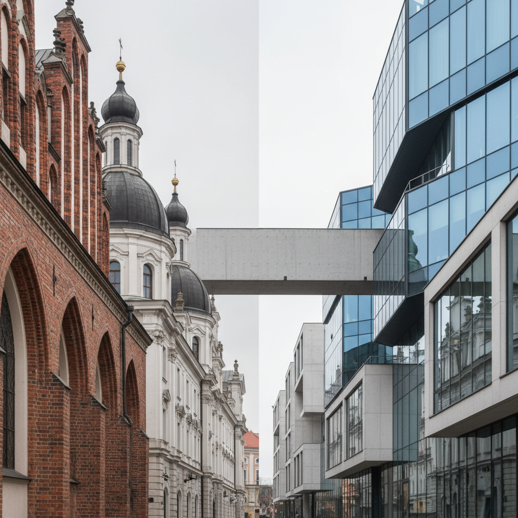 Lietuvos architektūros istorija: nuo gotikos iki modernizmo