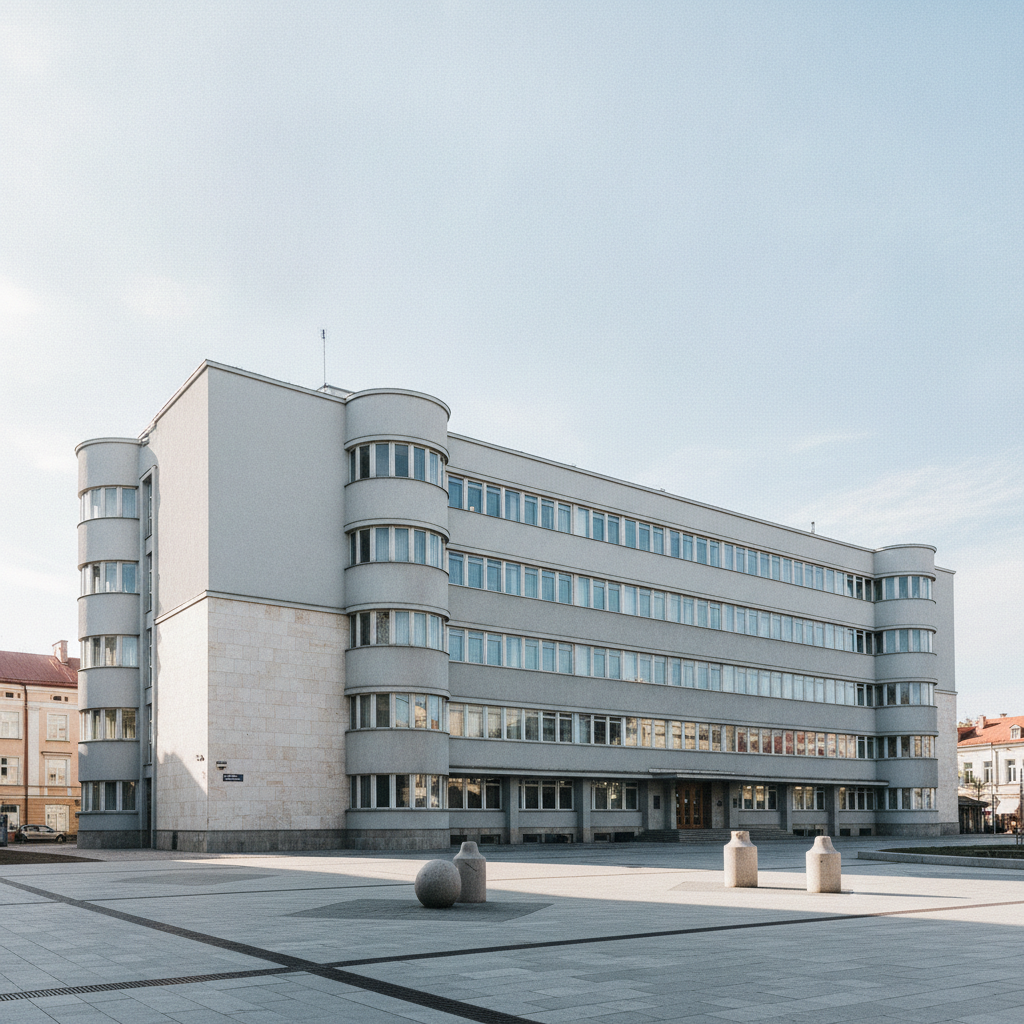 Pieno centro rūmai: tarpukario modernizmo perlo architektūra